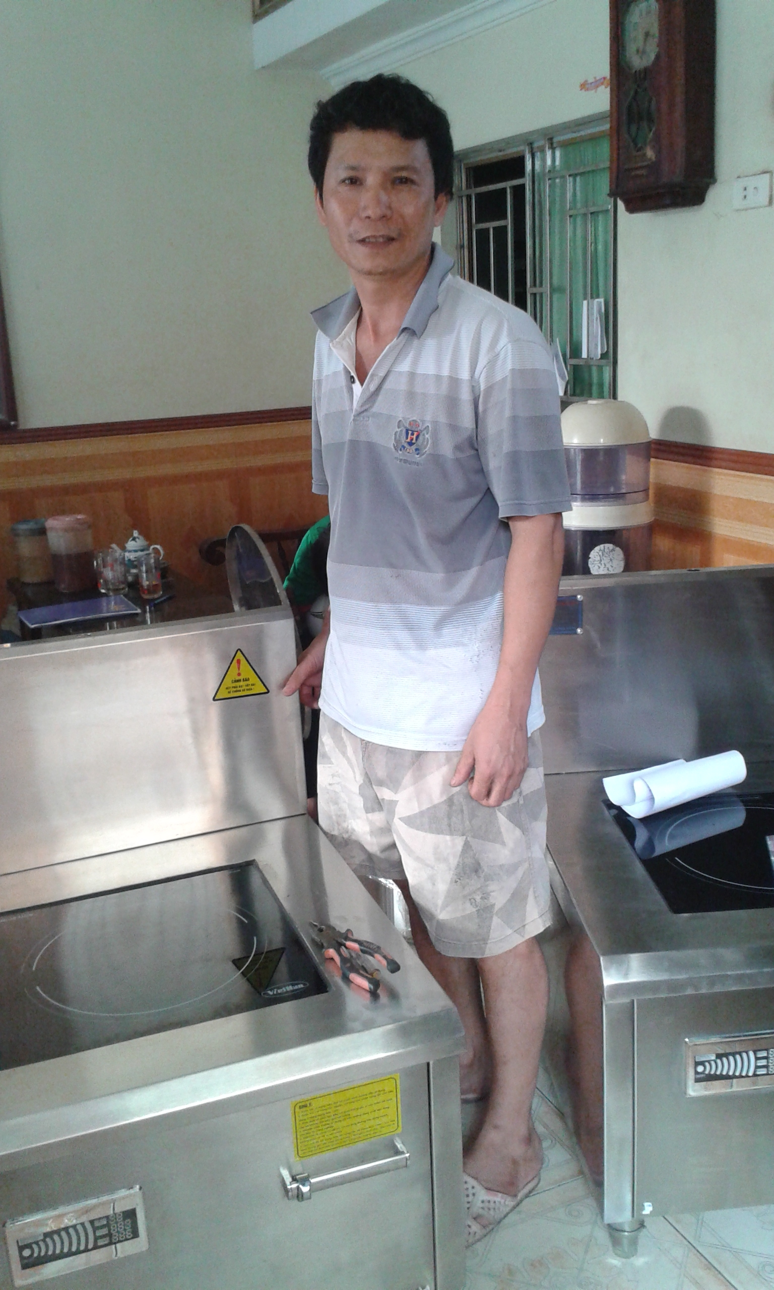 Bếp từ Việt Hàn lắp đặt cho anh Dũng tại Nam Định 4 Bếp từ Việt Hàn lắp đặt cho anh Dũng tại Nam Định 3