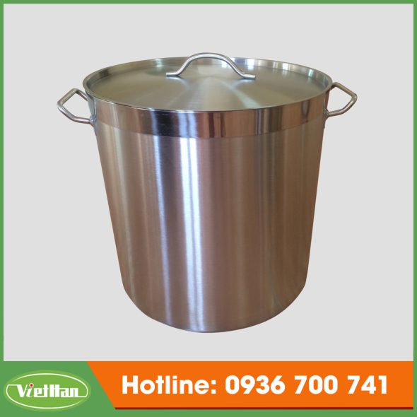 Nồi đúc Inox 32L chuyên dùng cho bếp từ công nghiệp 1