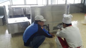 Lắp đặt bếp từ công nghiệp Việt Hàn cho Công ty CP xây lắp Ôtô và Xe Máy 12 Lắp đặt bếp từ công nghiệp Việt Hàn cho Công ty CP xây lắp Ôtô và Xe Máy 11