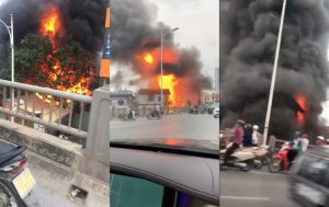KINH HOÀNG VỤ CHÁY NỔ DO BÌNH GAS TẠI CẦU VĨNH TUY LÀM ÍT NHẤT 2 NGƯỜI THIỆT MẠNG 224 KINH HOÀNG VỤ CHÁY NỔ DO BÌNH GAS TẠI CẦU VĨNH TUY LÀM ÍT NHẤT 2 NGƯỜI THIỆT MẠNG 223