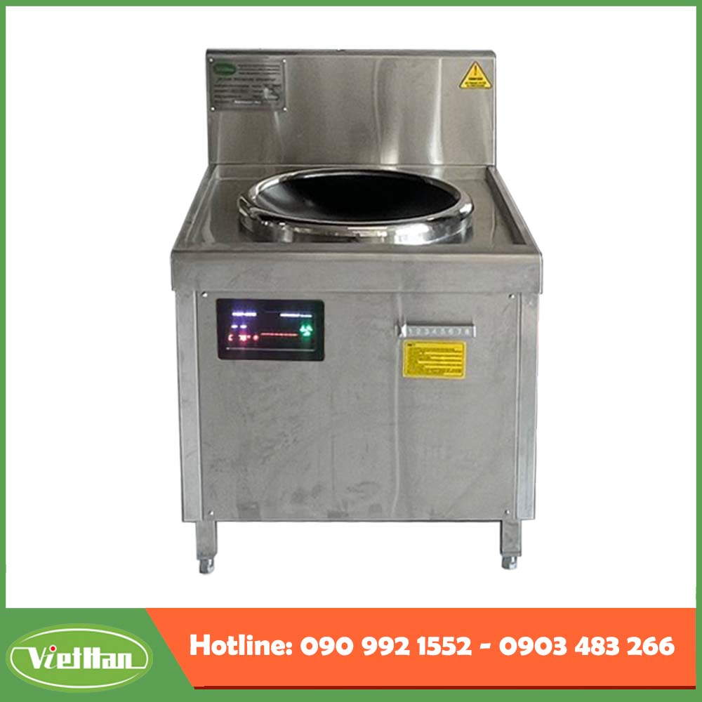 Bếp từ công nghiệp đơn 15kw mặt lõm 8