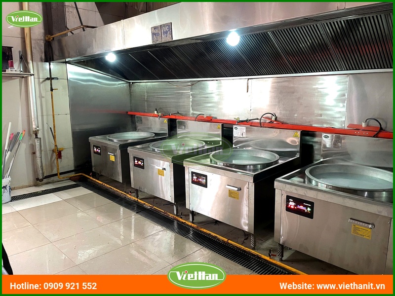 Các loại bếp từ công nghiệp - Phân biệt bếp đơn, bếp đôi và bếp đa 5