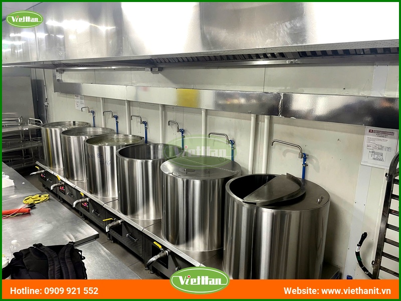 Giải pháp bếp từ công nghiệp cho căng tin trường học hiện đại 5