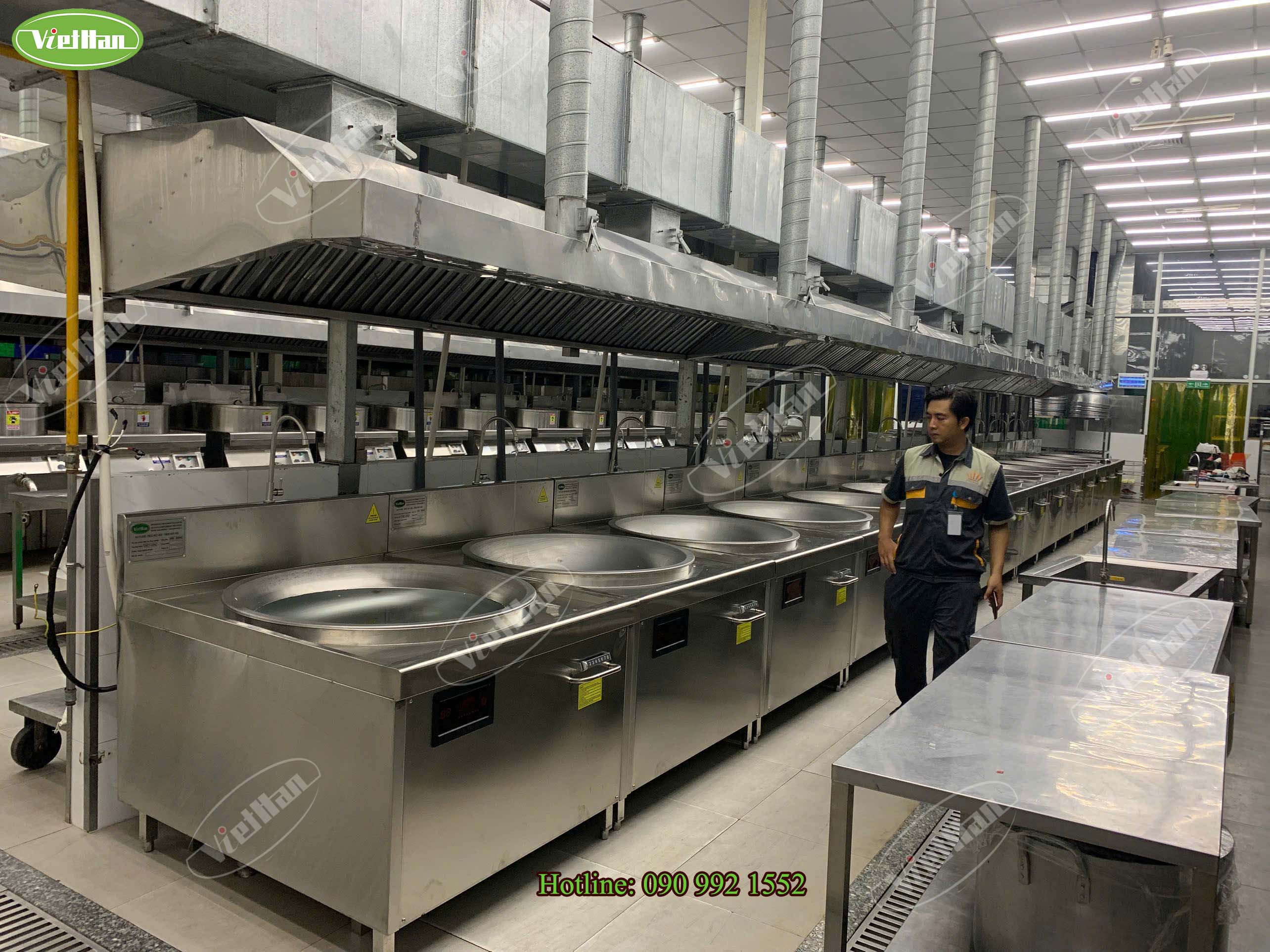 Lắp đặt bếp từ công nghiệp tại Công trình suất ăn công nghiệp Việt Hàn 2026 năm 2026 5 Bếp từ công nghiệp Việt Hàn lắp đặt tại Công trình suất ăn công nghiệp Việt Hàn 2026 năm 2026