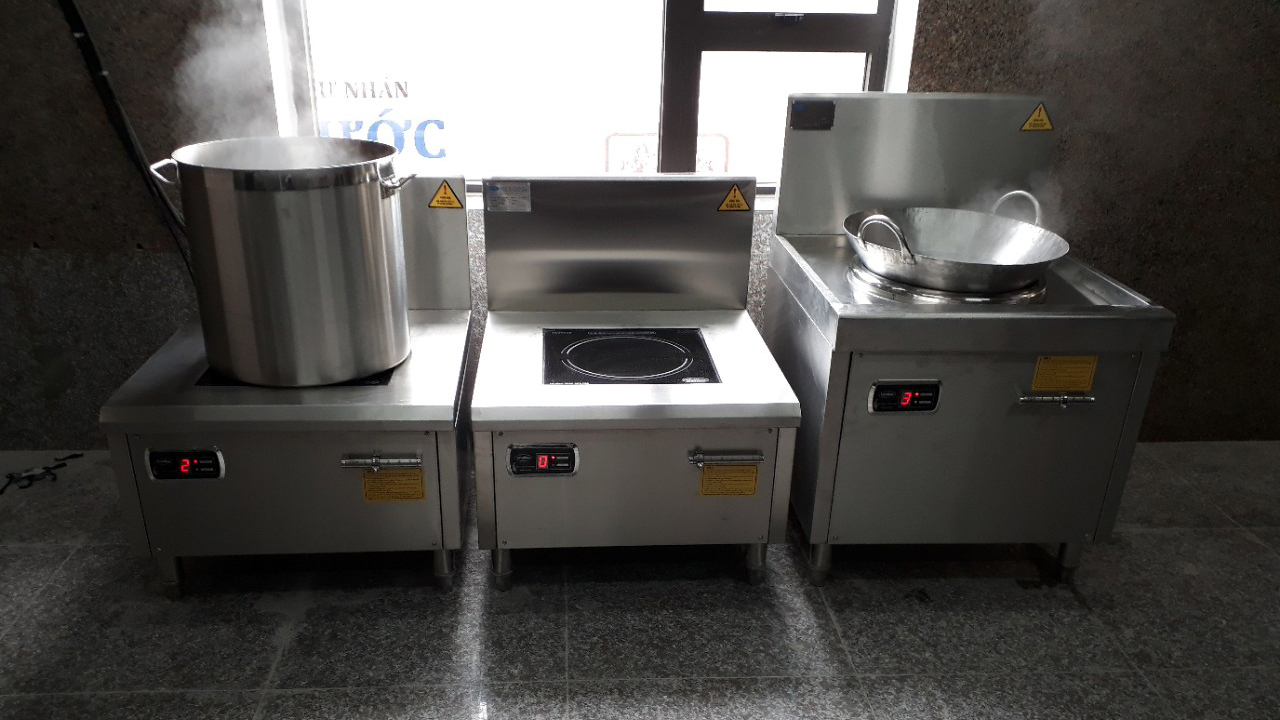 Bếp từ công nghiệp Việt Hàn tại công trình Khách sạn Havana Nha Trang