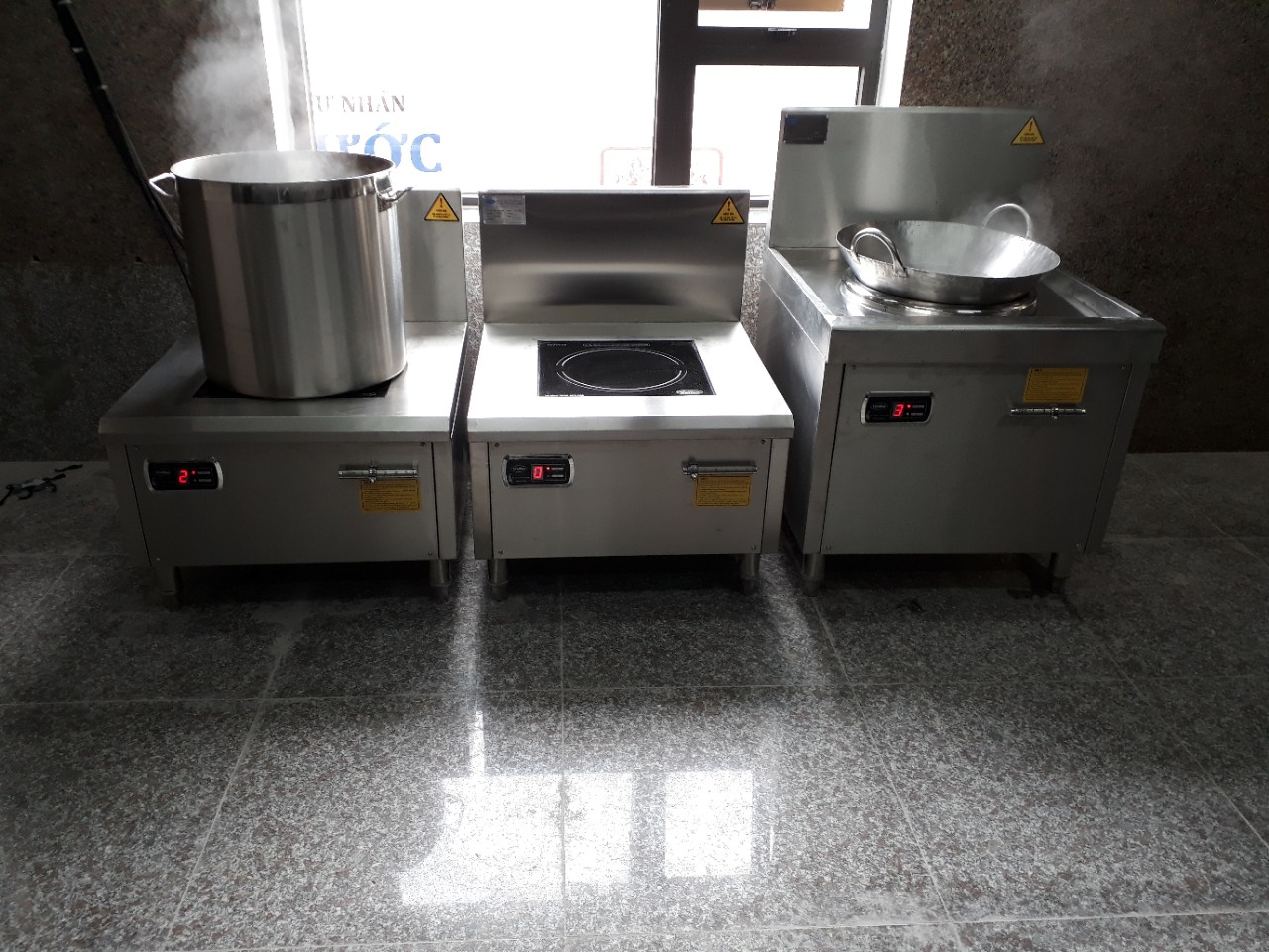 Bếp từ công nghiệp Việt Hàn tại công trình Khách sạn Havana Nha Trang