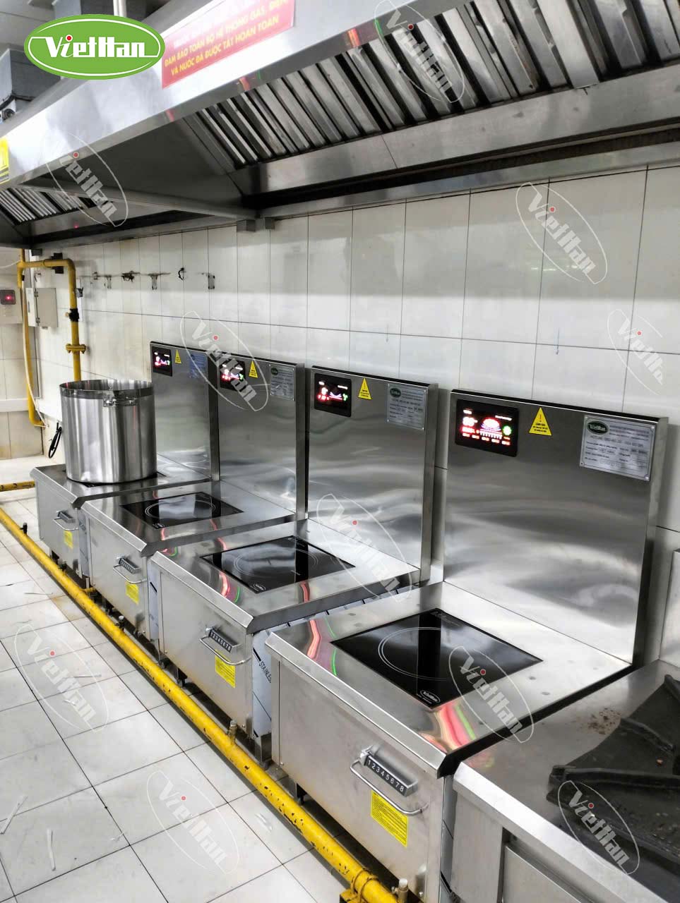 bếp từ công nghiệp đơn cho quán ăn