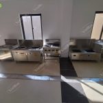 bếp từ công nghiệp đôi mặt lõm chảo rời