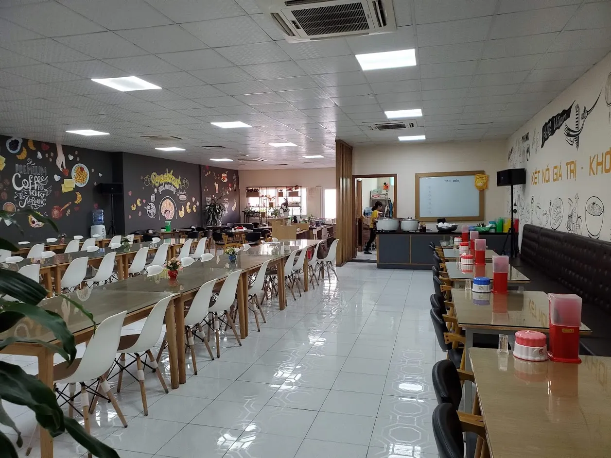 công trình bếp từ công nghiệp Việt Hàn cho bếp ăn quy mô lớn