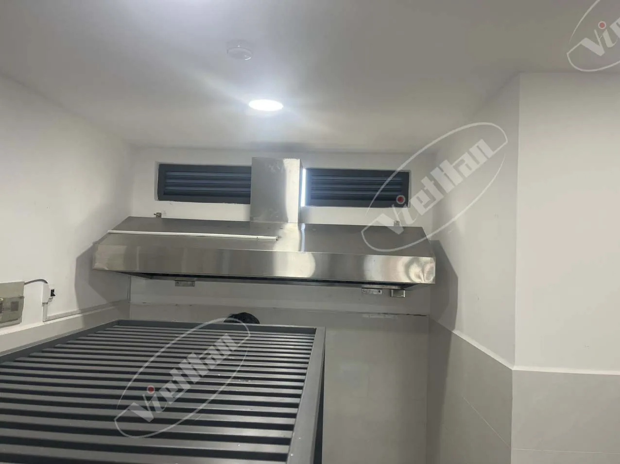 công trình bếp từ công nghiệp Việt Hàn cần chuẩn bị điện an toàn