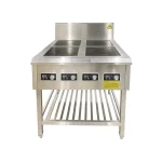 Bếp từ công nghiệp cho khách sạn: chọn cấu hình theo khu bếp 17